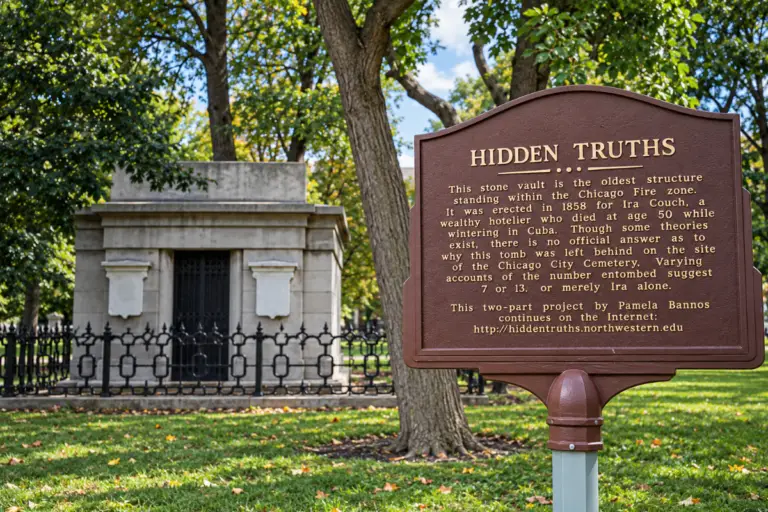 The 50-Ton 1858 Tomb Hiding in Lincoln Park